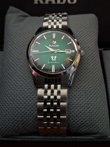 Rado cavallo dorato quadrante - rado,
