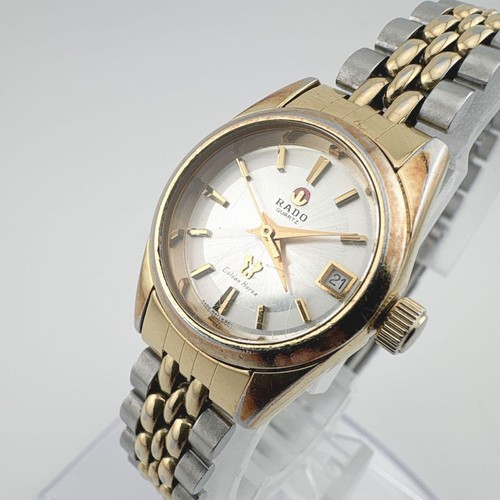 Rado golden horse quartz data - horse,